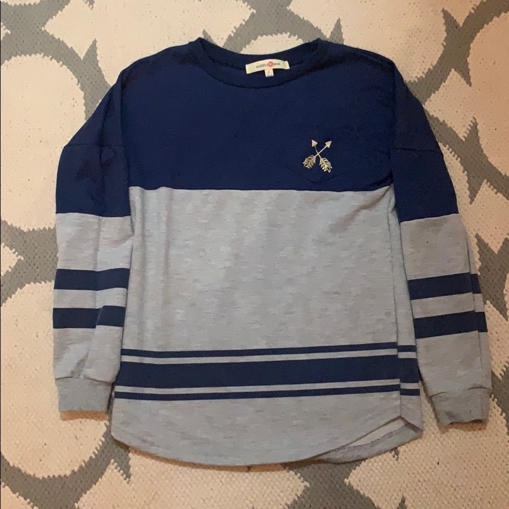 “Never grow up” long sleeve size M